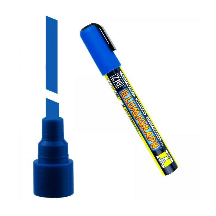 Kreidemarker "Illumigraph" blau 1-5 mm