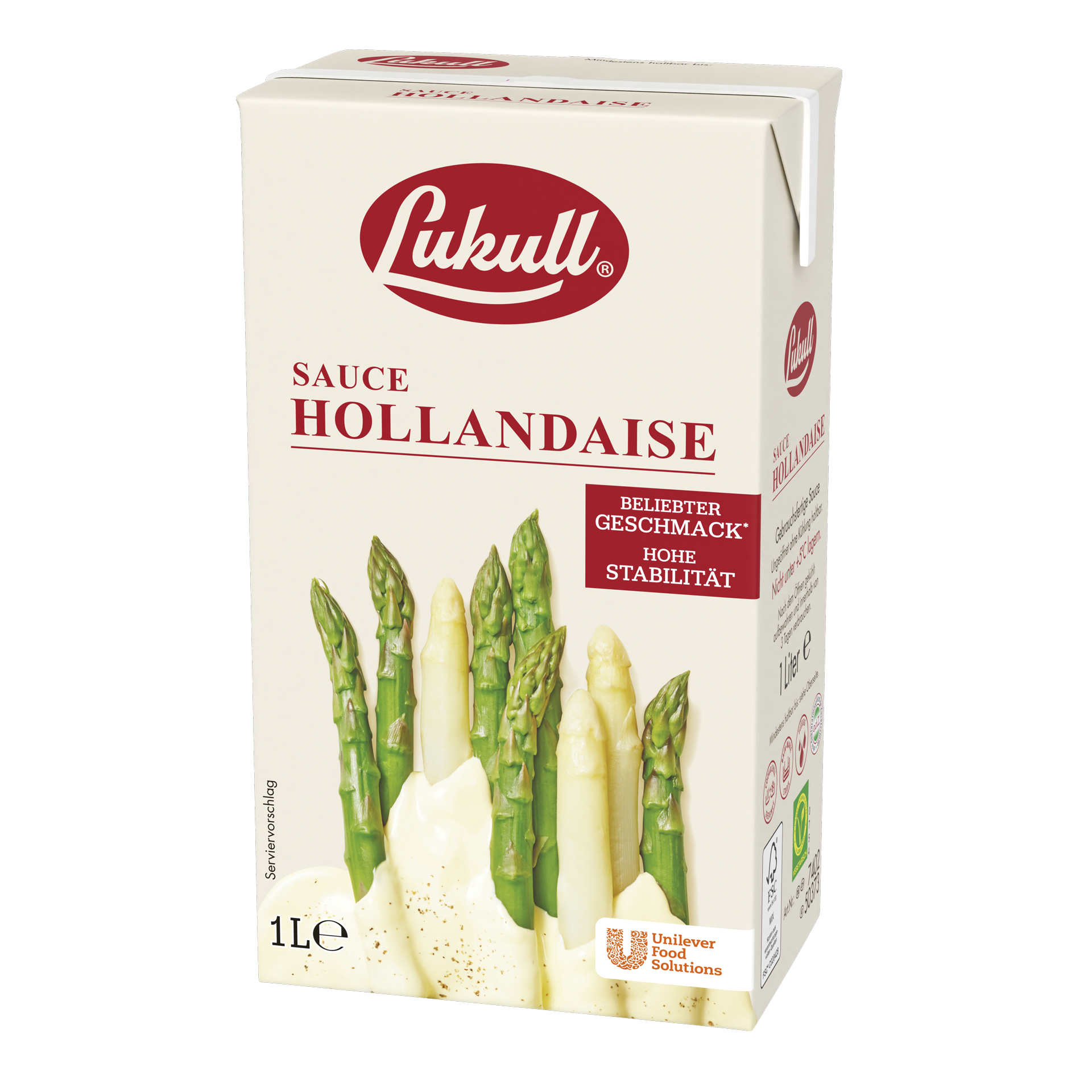 LUKULL Sauce Hollandaise Klassik á 1 l LUKULL Sauce Hollandaise Klassik á 1 l