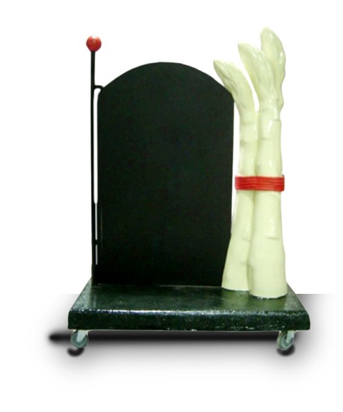 Spargelschild XL134* fahrbar ( Höhe: 125cm) Spargelschild XL134* fahrbar ( Höhe: 125cm)