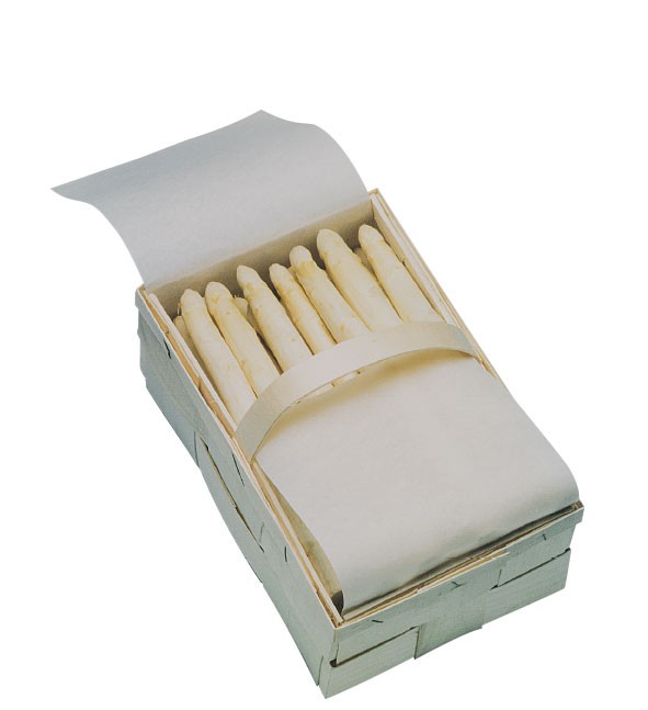 Einlegepapier für 7,5 kg Korb 4-seitig als Vlies