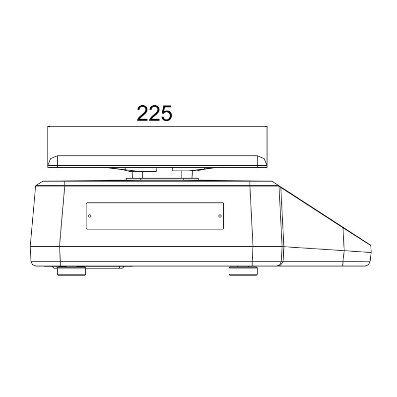 Verkaufswaage Digi DS 781 15 kg