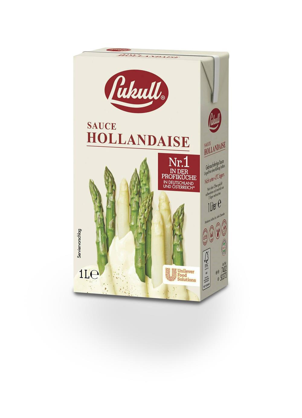 LUKULL Sauce Hollandaise Klassik á 250 ml