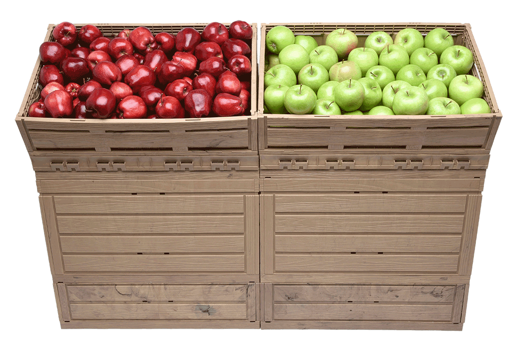 Holzdekorsteige - Faltbar | 400 x 300 x 160 mm Holzdekorsteige - Faltbar | 400 x 300 x 160 mm