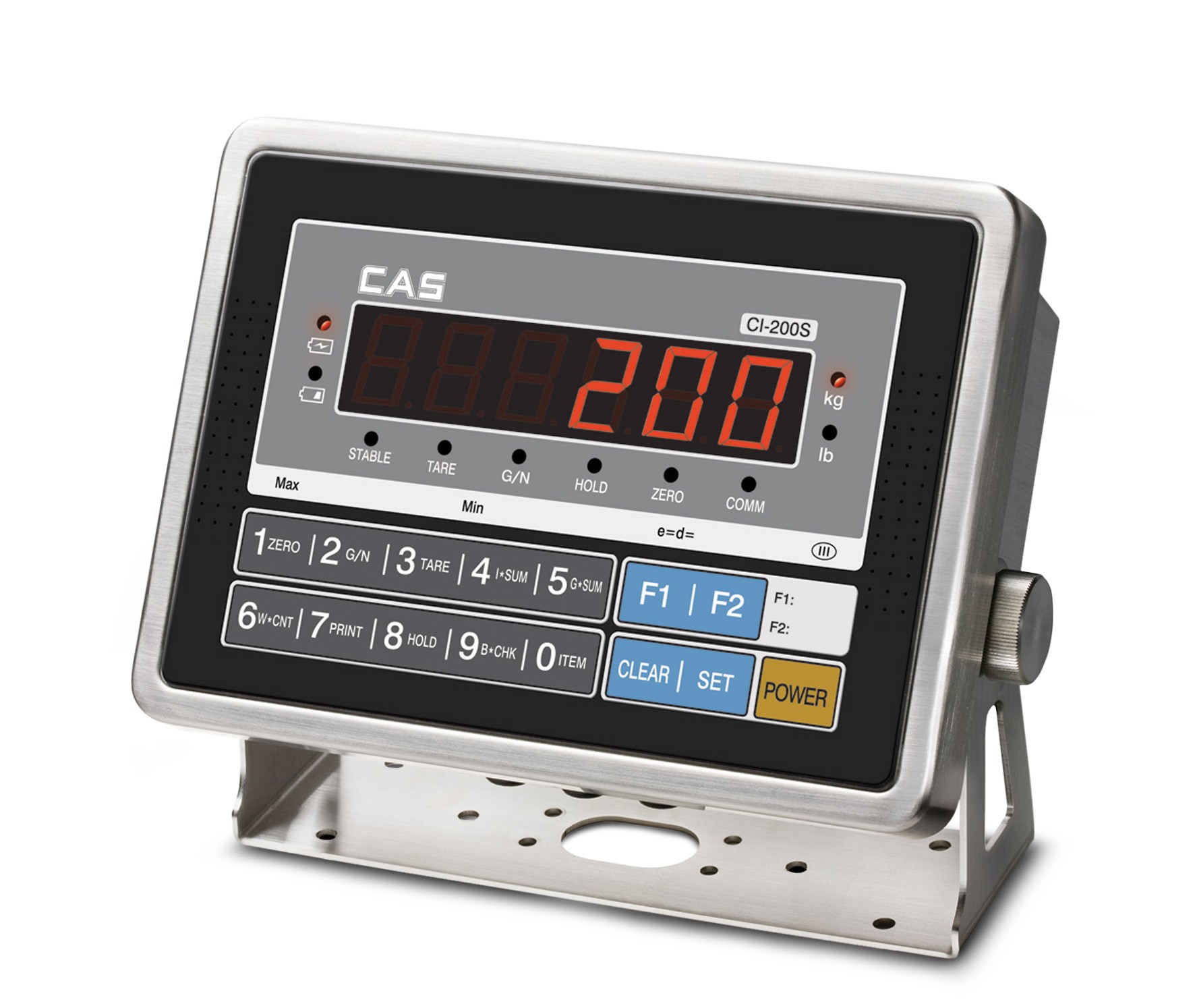 CAS HFS Plattformwaage mit Anzeigegerät (125 x 100)