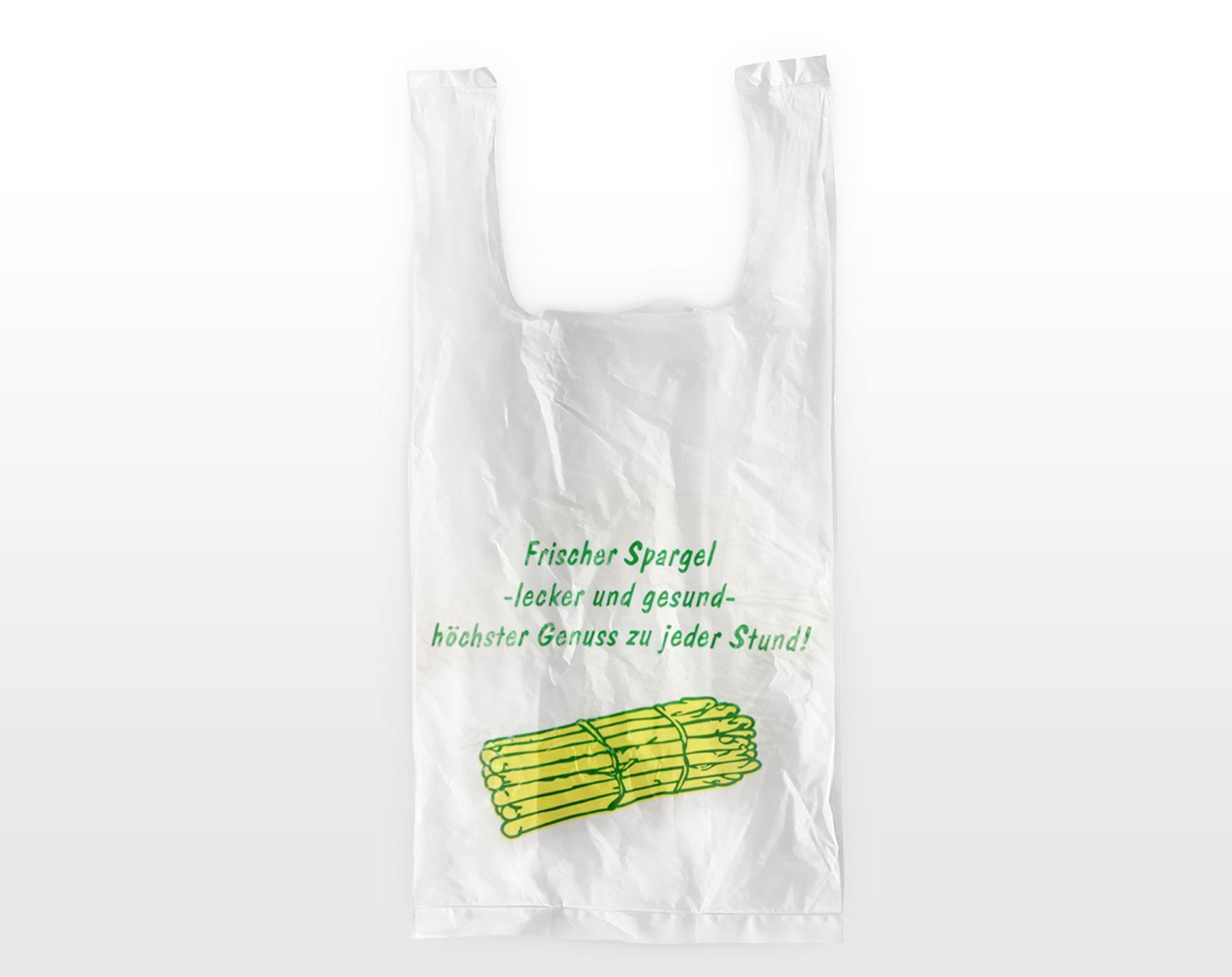 Hemdchentragetasche "Frischer Spargel"