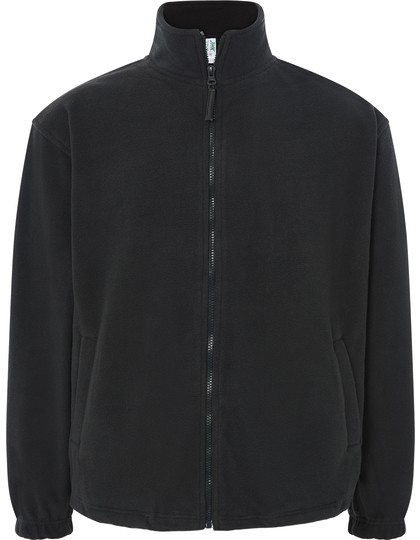 Fleece Jacke schwarz