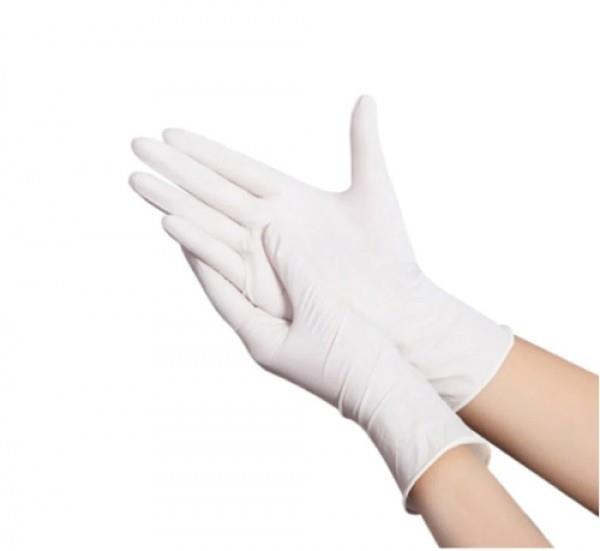 Latex Einweghandschuh ungepudert Gr.7