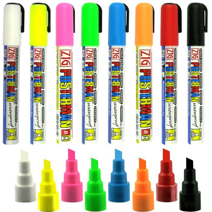 Posterman schwarz 1-5 mm