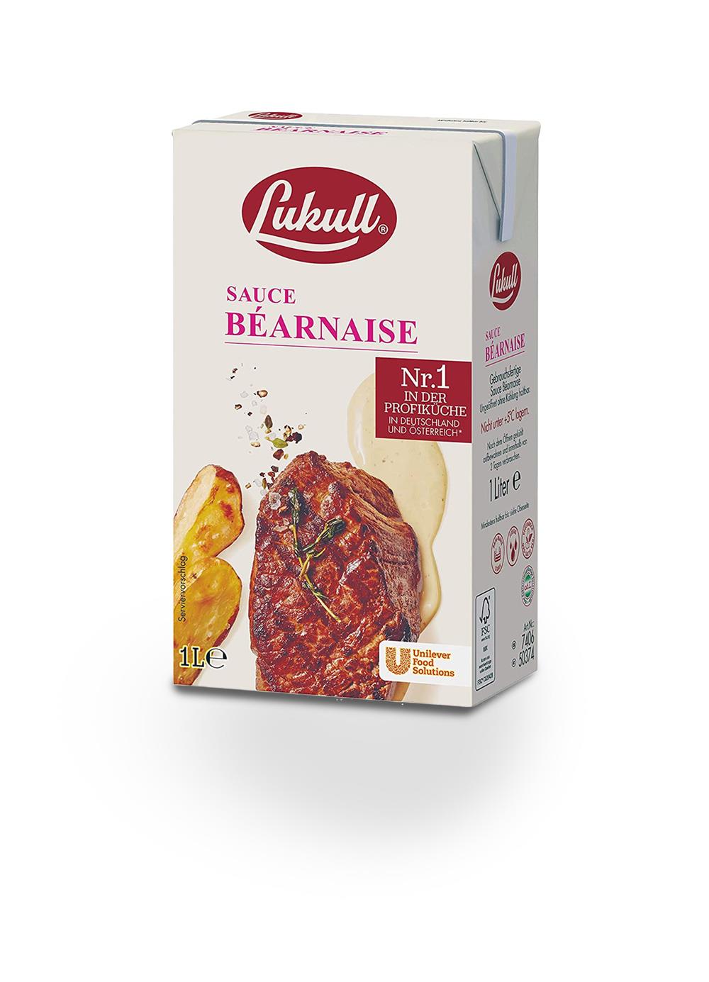 LUKULL Sauce Béarnaise á 250 ml LUKULL Sauce Béarnaise á 250 ml
