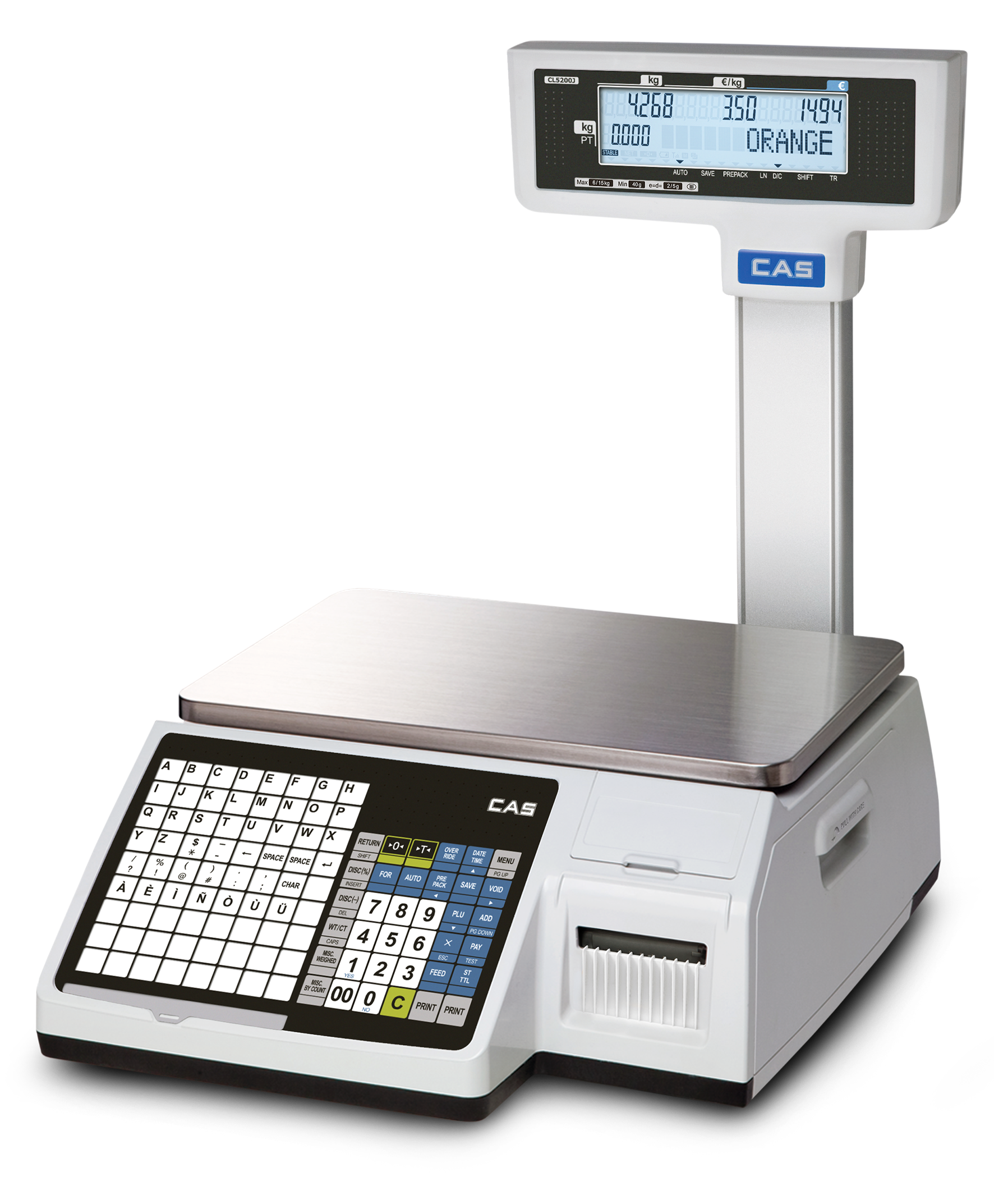 Etikettierwaage CL5200 mit Hochanzeige (6/15)