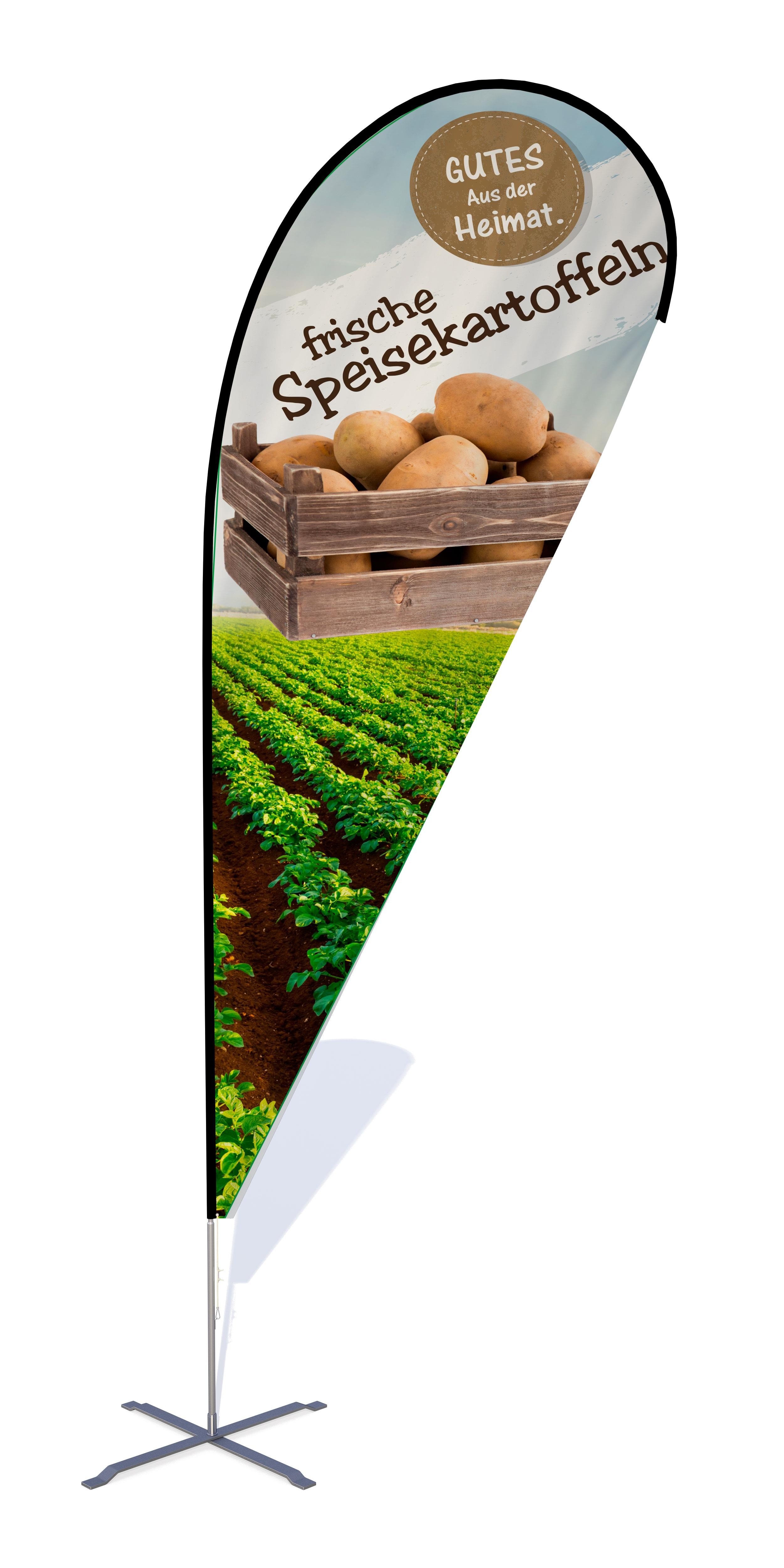 Tropfenbanner L Speisekartoffeln