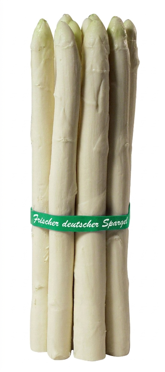 Gummiringe grün, "frischer deutscher Spargel"