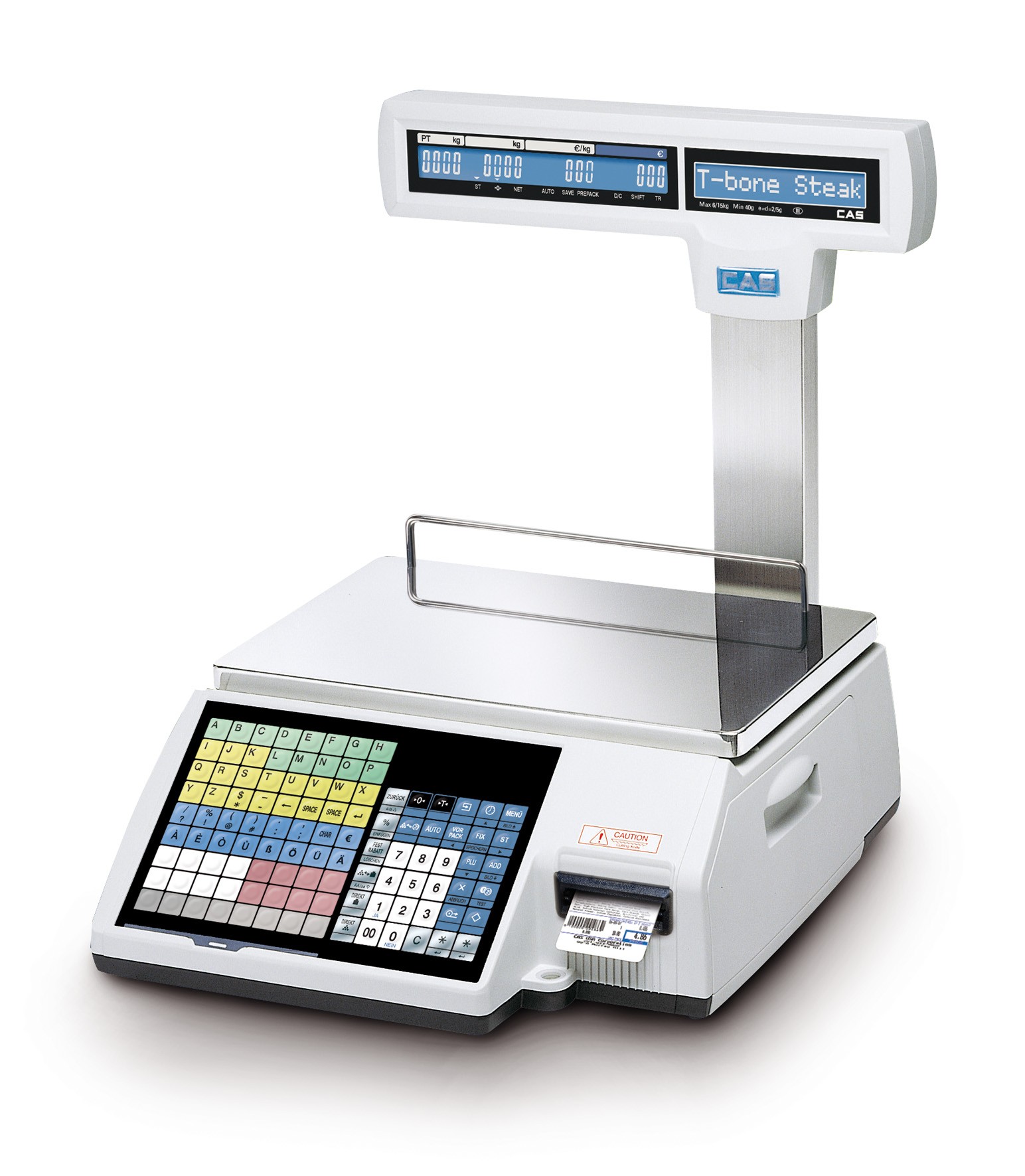 Etikettierwaage CL5000 mit Hochanzeige