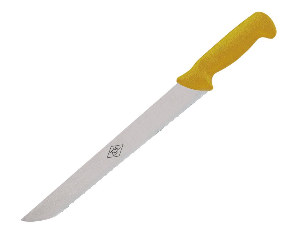 Abschneidemesser mit Wellenschliff  Abschneidemesser mit Wellenschliff