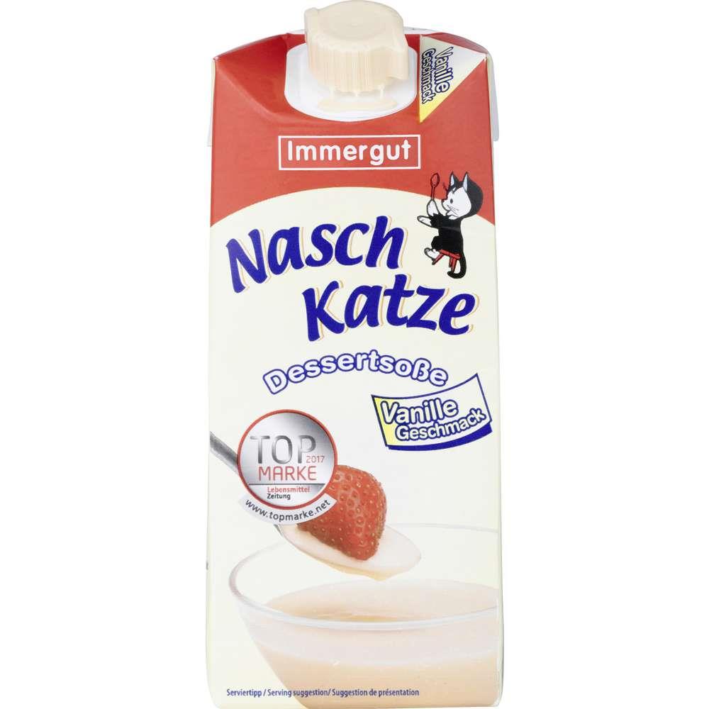 Sauce Vanille á 330 ml Naschkatze Sauce Vanille á 330 ml Naschkatze