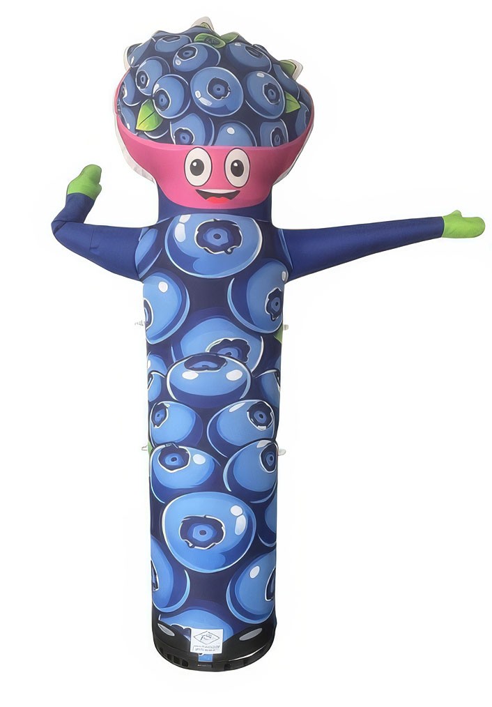 Winkende Heidelbeerfigur 