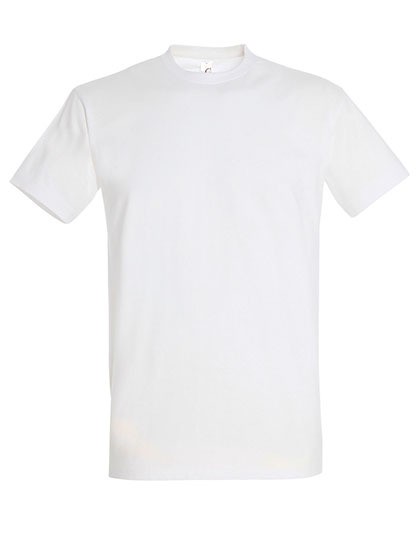Rundhals T-Shirt weiß