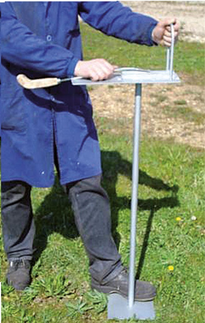 Stativ für Handschleifbock 