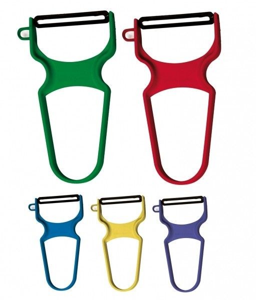 Kunststoff-Horizontalschäler weiß