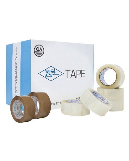 Qualitätspackband, braun, ohne Druck