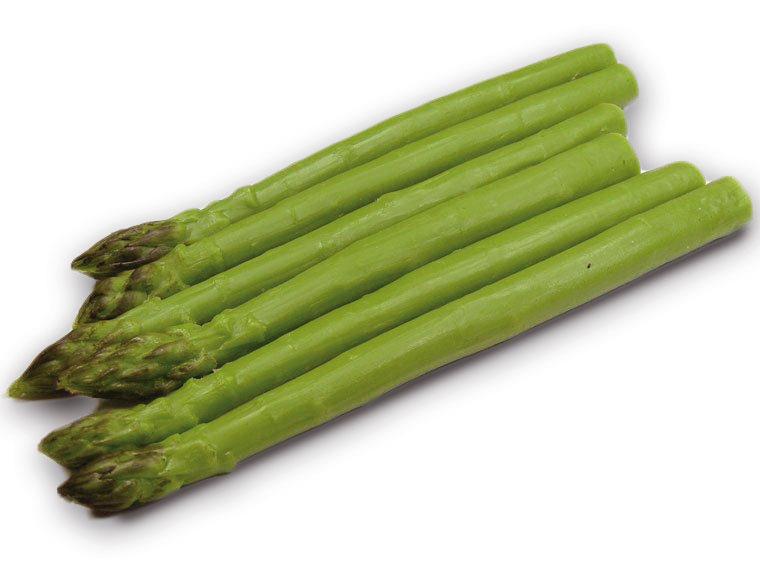 Deko-Spargelstangen grün