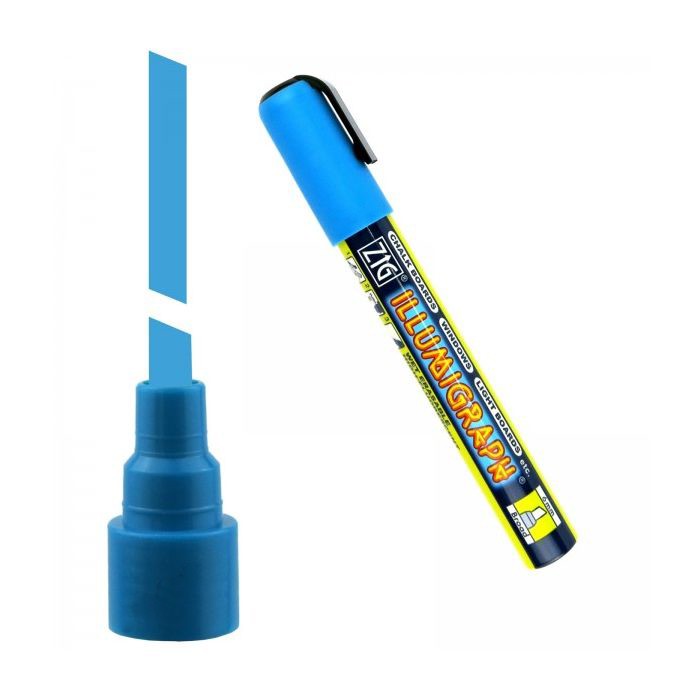 Kreidemarker "Illumigraph" hellblau 1-5 mm