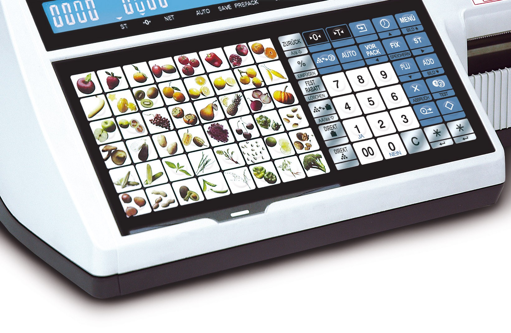 Etikettierwaage CL5000 mit Hochanzeige (15/30) Etikettierwaage CL5000 mit Hochanzeige (15/30)