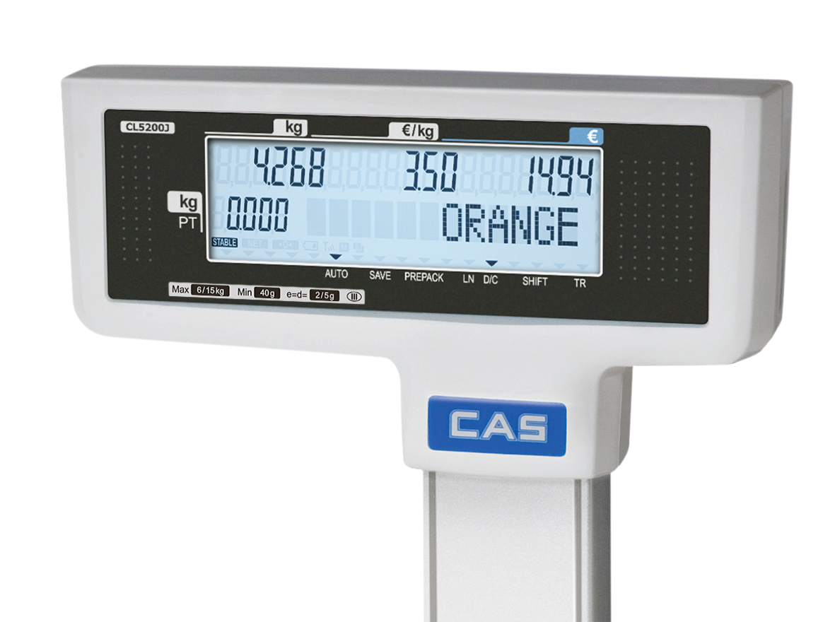 Etikettierwaage CL5200 mit Hochanzeige (6/15)