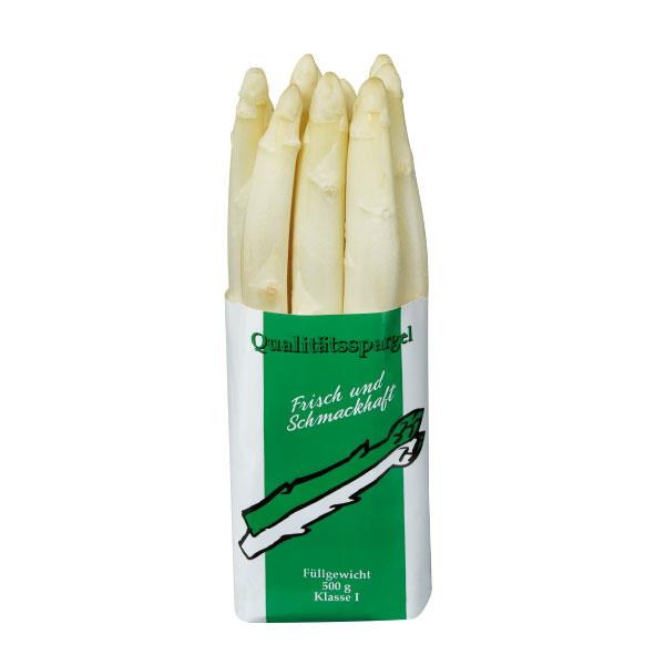 T-Banderole für 500 g Spargel "Qualitätsspargel"