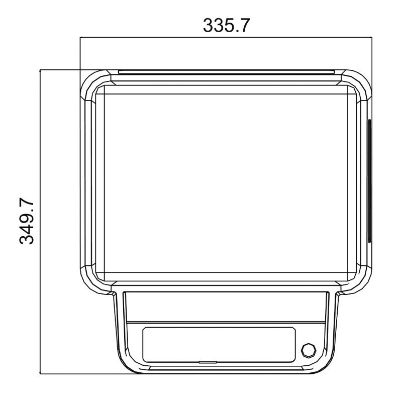 Verkaufswaage Digi DS 781 15 kg