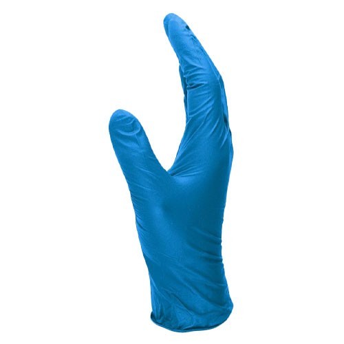 Nitril-Einweghandschuhe ungepudert, blau Gr. XL