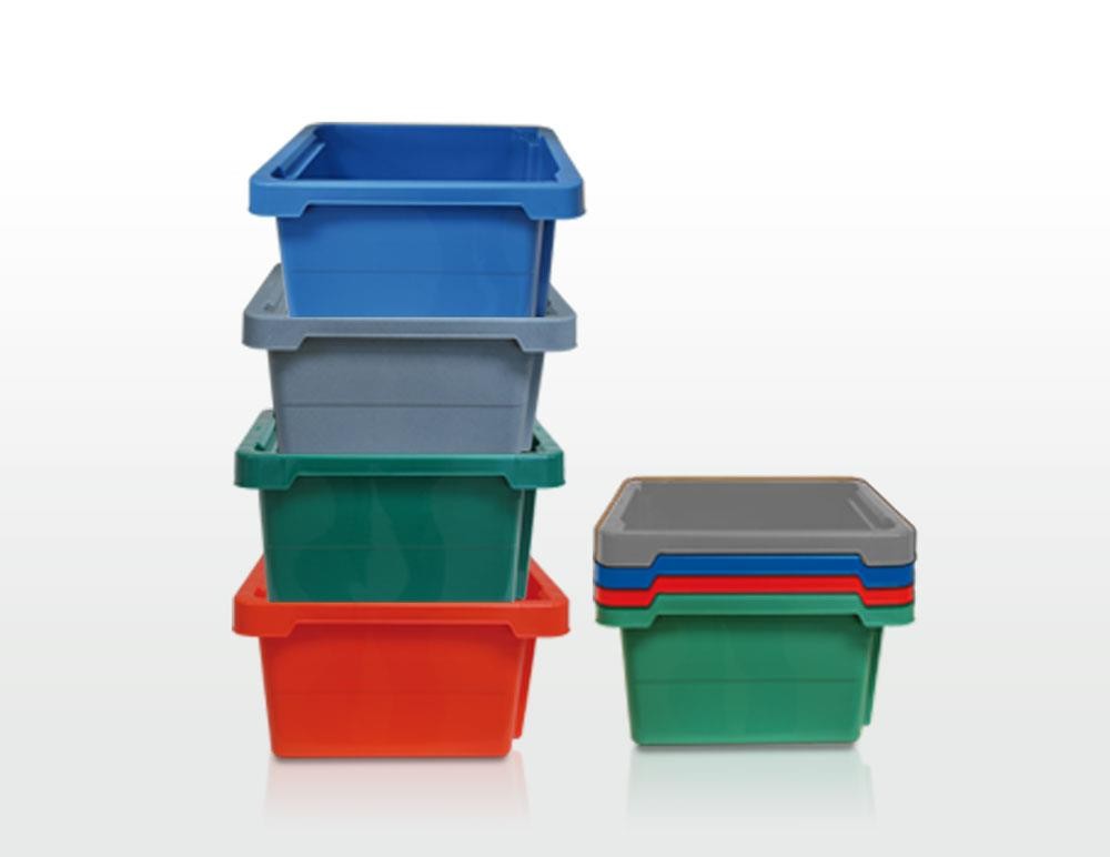 Drehstapelbehälter, dunkelblau