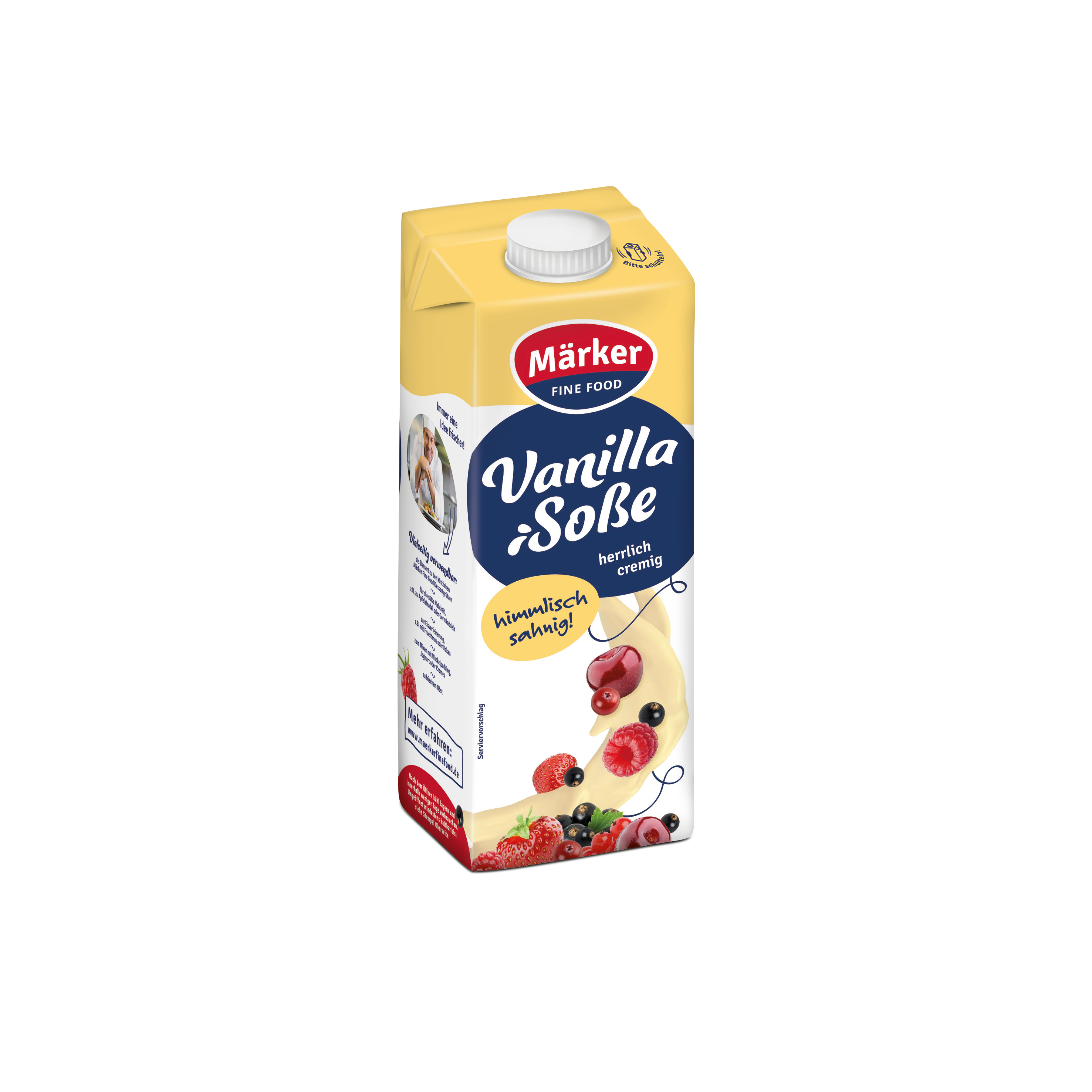 Märker Fine Food Sauce-Vanille 1000 ml Märker Fine Food Sauce-Vanille 1000 ml
