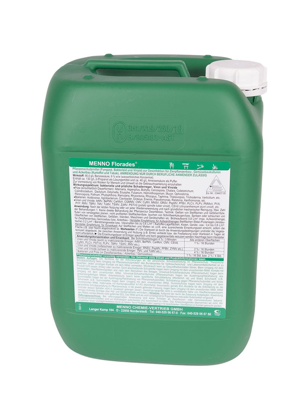 Florades Desinfektionsmittel 10 L-Kanister