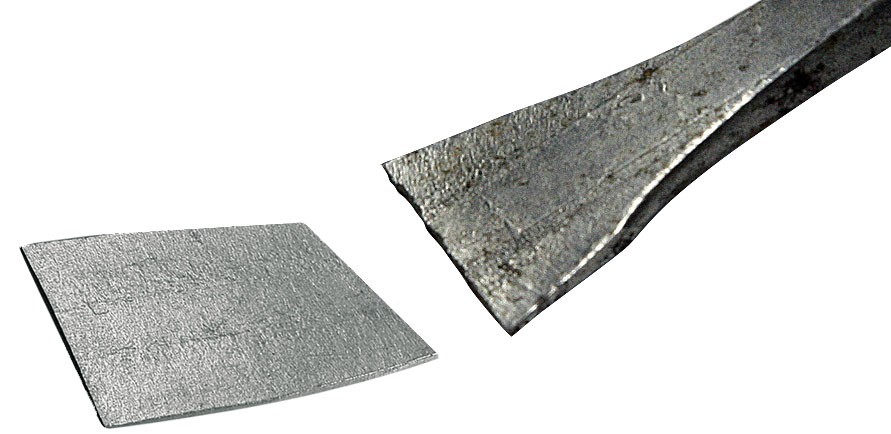 gerade Anschweißmesserspitze